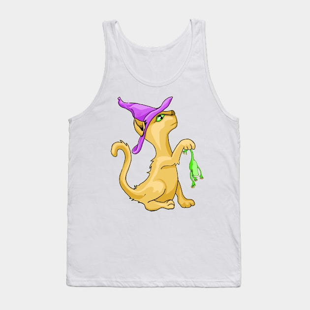 Cat Witch Tank Top by macpeters